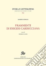 Frammenti di esegesi carducciana