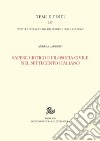 Sapere critico e filosofia civile nel Settecento italiano libro di Lamberti Andrea