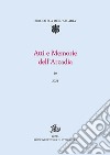 Atti e memorie dell'Arcadia. Vol. 10 libro