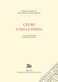 Celso o della poesia libro