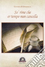 So' rime che er tempo nun cancella libro