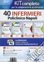 Kit completo per la preparazione al concorso 40 infermieri AOU Policlinico di Napoli libro