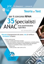 Concorso Ripam 35 specialisti ANAC. Area amministrativa e giuridica libro