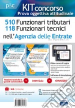 Concorso Agenzia delle Entrate. Prova oggettiva attitudinale. Teoria e test per i concorsi a 510 Funzionari tributari e 118 Funzionari tecnici. Kit completo. Con software di simulazione libro