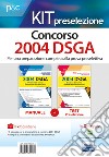 Kit concorso. 2004 DSGA: Il manuale del concorso. 2004 DSGA-I test per la preselezione del concorso per 2004 DSGA. Quesiti commentati e test di verifica. Con estensioni online. Con software di simulazione libro