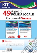 Kit completo concorso polizia municipale e locale. Manuale e test commentati per la preparazione alle prove d'esame libro