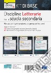 Discipline letterarie nella scuola secondaria. Manuali per la preparazione alle prove scritte e orali. Classi di concorso A22, A12. Kit di base. Con software di simulazione libro