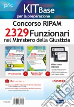 Kit base Concorso 2329 Funzionari nel Ministero della Giustizia. Per la preselezione e la prova scritta del profilo F/MG. Manuale di preparazione e test di verifica libro