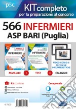 Kit concorso 566 Infermieri ASP Bari (Puglia). Manuali di teoria e test commentati per tutte le prove. Con e-book. Con software di simulazione libro