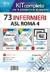 Kit concorso 73 infermieri ASL ROMA 4. Manuali di teoria e test commentati per tutte le prove. Con e-book. Con software di simulazione libro