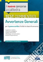 Avvertenze generali-test commentati libro usato