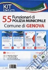 Kit Completo concorso 55 funzionari di Polizia Municipale Comune di Genova. Con software di simulazione libro