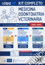 Kit completo test Medicina, Odontoiatria, Veterinaria 2022: manuale di teoria e test-Raccolta di 12.000 quiz-Esercizi e verifiche. Con i test ufficiali risolti e commentati. Con software di simulazione libro