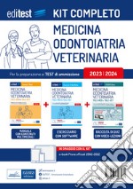 Kit completo test Medicina-Odontoiatria (TOLC-MED), Veterinaria (TOLC-VET) 2023: Manuale di teoria e test-Raccolta di 12.000 quiz-Esercizi e verifiche. Con ebook: Prove ufficiali 2002-2022. Con software di simulazione libro