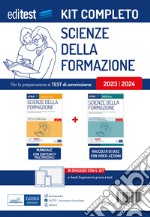 Kit completo EdiTEST test ammissione Scienze della formazione. Rivolto a tutti i candidati agli esami di ammissione in Scienze della formazione primaria e in Scienze dell'educazione e della formazione. Con software di simulazione libro