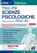 EdiTEST. Scienze psicologiche. 3000 Quiz. Ampia raccolta di quiz tratti da prove reali e 10 simulazioni per la preparazione ai test di ammissione. Con software di simulazione libro