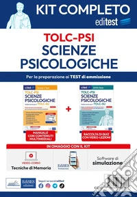 EdiTEST. Kit completo scienze psicologiche. Con software di simulazione. Con video-corso libro