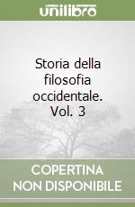 Storia della filosofia occidentale. Vol. 3 libro