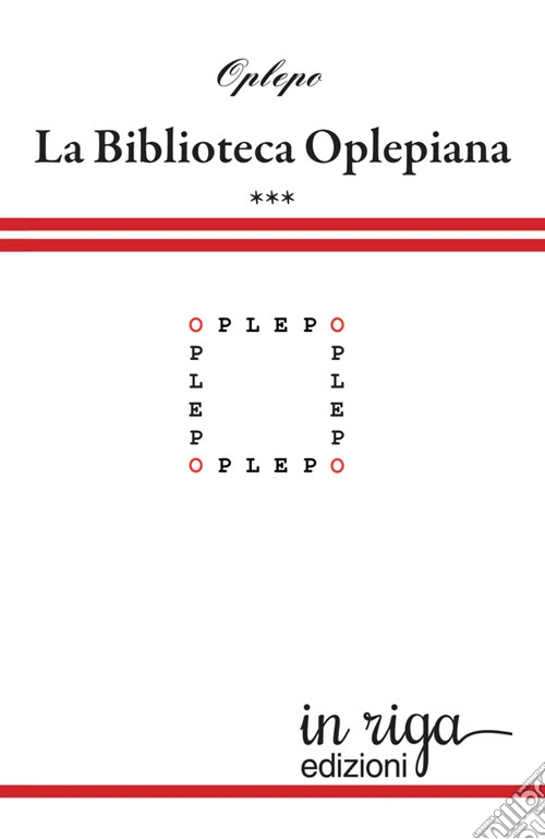 Biblioteca Oplepiana. Vol. 3: Plaquette 37-46