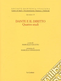 Dante e il diritto. Quattro studi