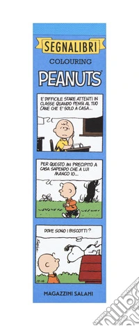 Peanuts. Segnalibri colouring