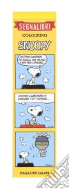 Snoopy. Segnalibri colouring libro