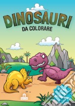 Dinosauri da colorare. Leggi, colora e divertiti! Ediz. illustrata libro