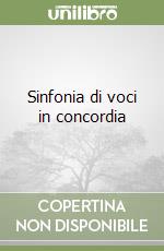 Sinfonia di voci in concordia libro