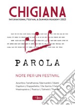 Parola. Note per un festival libro