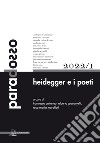 Paradosso. Rivista di filosofia (2022). Vol. 1: Heidegger e i poeti libro