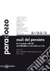 Paradosso. Rivista di filosofia (2022). Vol. 2: Esuli del pensiero. La dimensione dell'esilio nella filosofia ebraica contemporanea libro