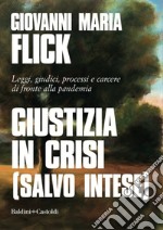 Giustizia in crisi (salvo intese). Leggi, giudici, processi e carcere di fronte alla pandemia libro