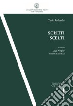 Scritti scelti libro