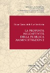 La proposta nell'attività della pubblica amministrazione libro di Caracciolo La Grotteria Enza