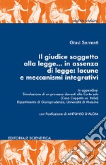 Il giudice soggetto alla legge... in assenza di legge: lacune e meccanismi integrativi