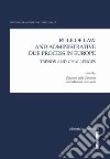 Rule of law and administrative due process in Europe. Trends and challenges libro