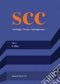 Sociologia classica contemporanea (2025). Vol. 1/2