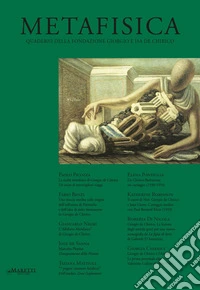 Metafisica. Quaderni della fondazione Giorgio e Isa de Chirico (2019). Vol. 19 libro