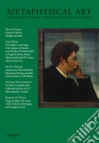 Metaphysical art. The De Chirico journal. Fondazione Giorgio e Isa De Chirico (2020). Vol. 19