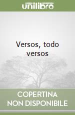 Versos, todo versos libro