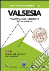 Carta escursionistica Valsesia quadrante Nord Est. Val Mastallone, Boccioleto, Rossa, Varallo libro