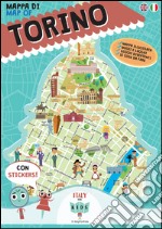 Mappa di Torino illustrata libro