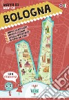 Mappa di Bologna Illustrata. Con adesivi. Ediz. italiana e inglese libro