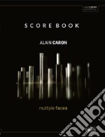 Multiple faces scoreBook. Authentic score for bass, guitar, and keyboards in standard notation