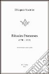 Rituales franceses (1740-1825). Ediz. francese e spagnola libro