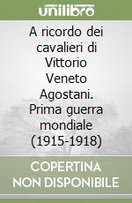 A ricordo dei cavalieri di Vittorio Veneto Agostani. Prima guerra mondiale (1915-1918) libro