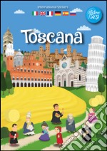 Toscana sticker book. Ediz. multilingue libro