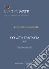 Sonata fantasia Op. 11. Per pianoforte libro di Saraceni Leonardo