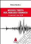 Nuovo testo sul rischio sismico ai sensi del d.lgs. 81/08 libro