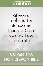 Riflessi di nobiltà. La donazione Triangi a Castel Caldes. Ediz. illustrata libro